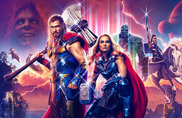 Thor Love and Thunder poster