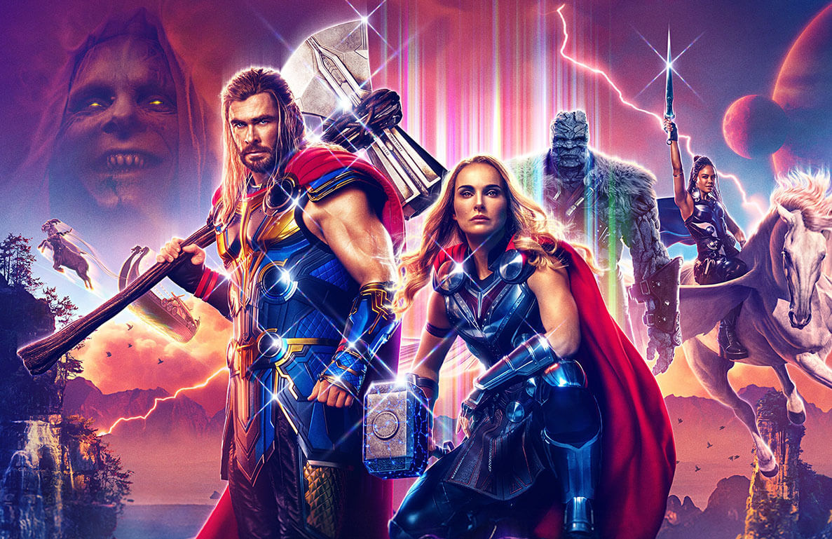 Thor Love and Thunder poster